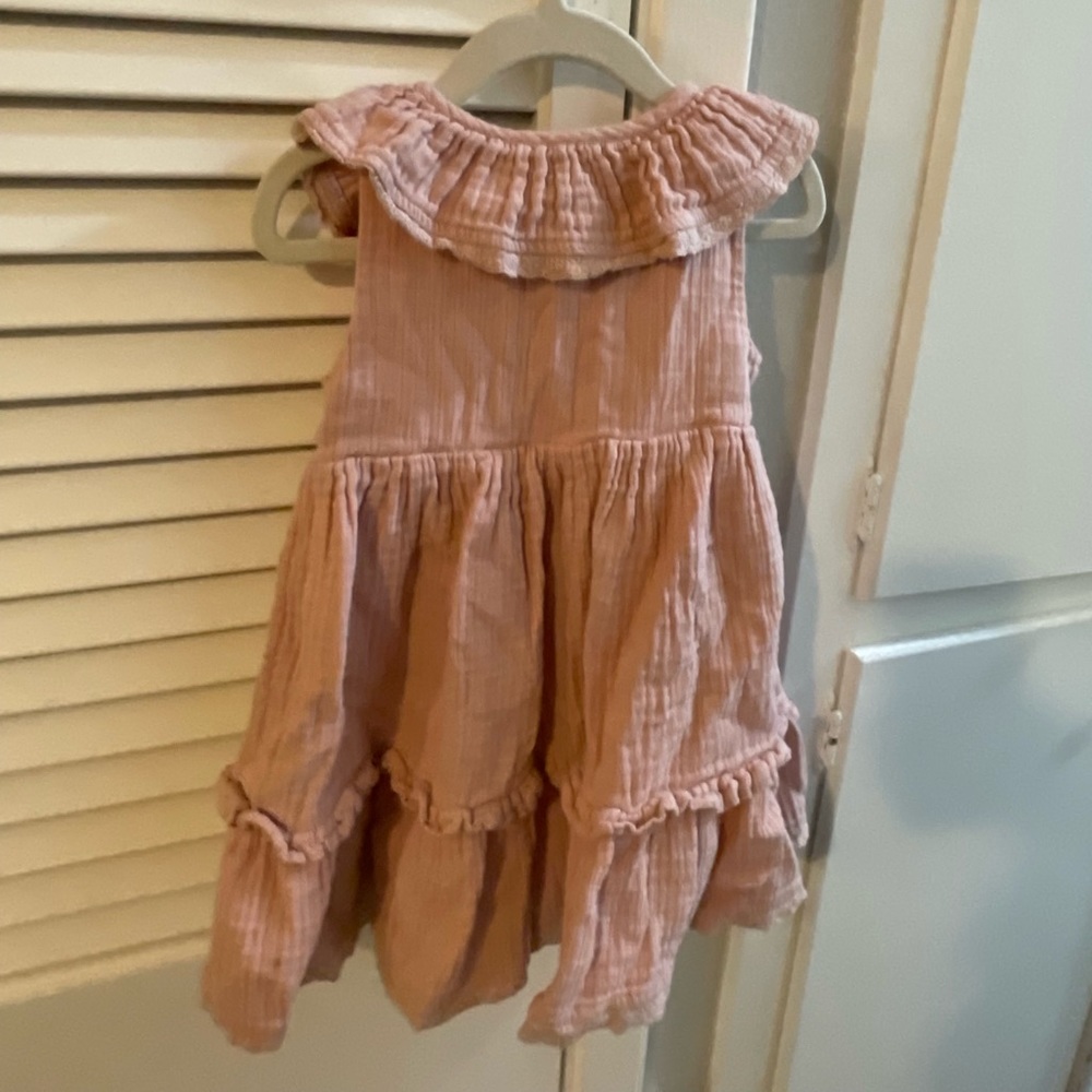 Pink Ruffle Toddler Dress - Picture 2 of 2